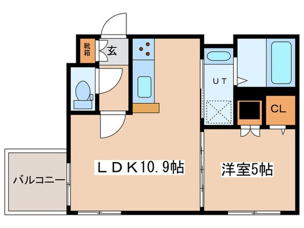 Carrera円山の物件間取画像